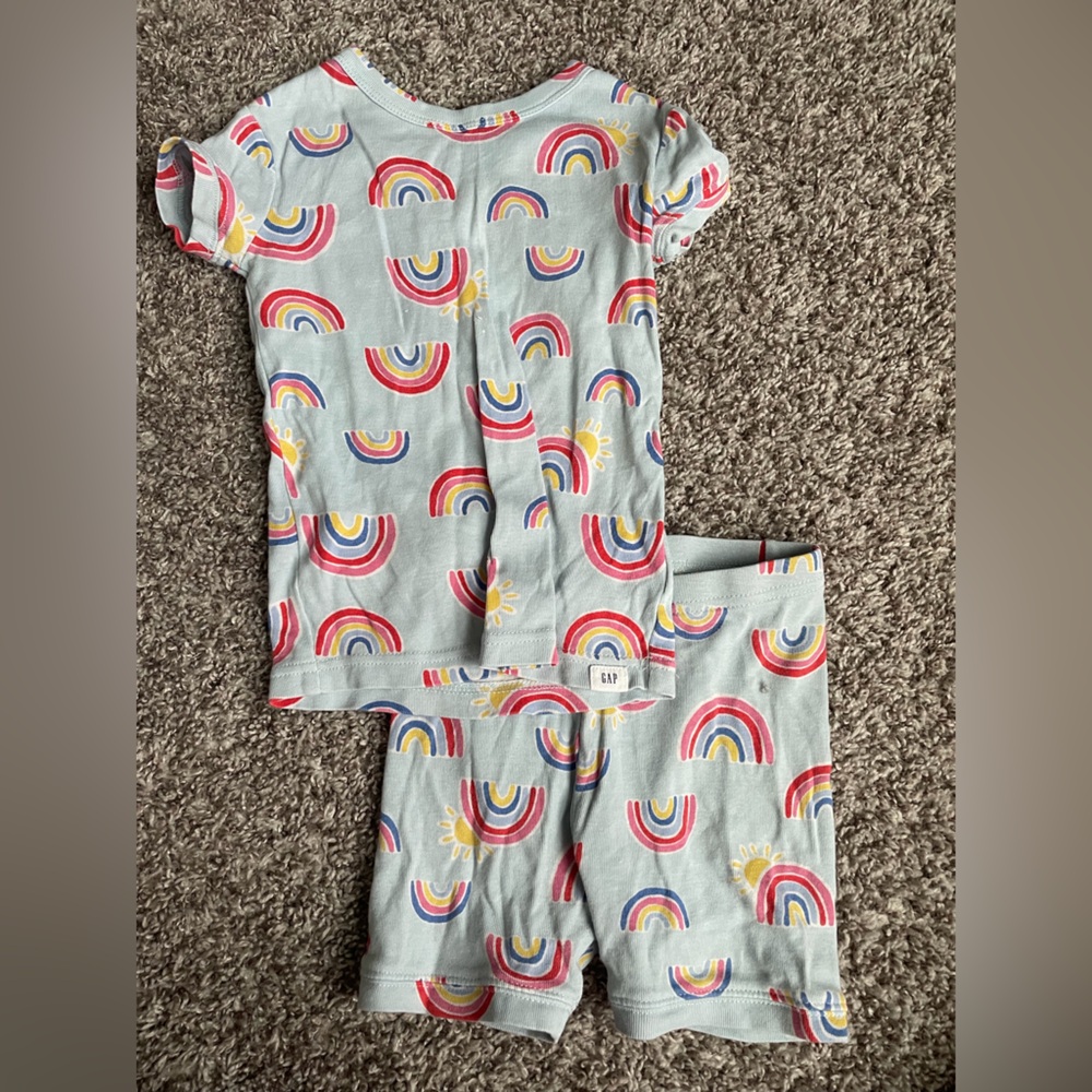 GAP Kids Rainbow Pajama Set